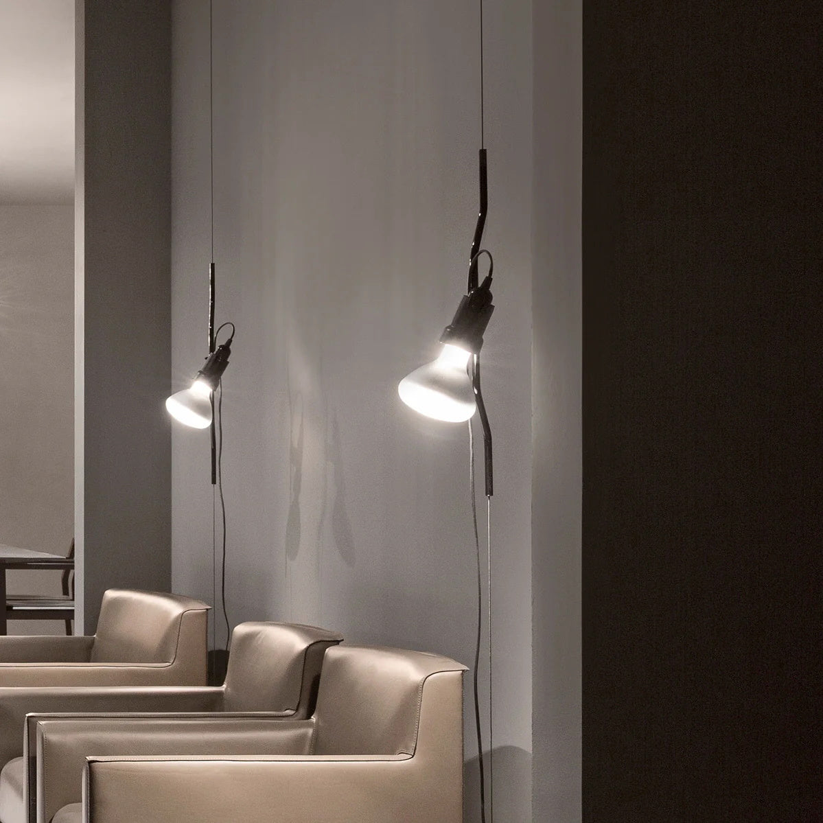 Adjustable Spotlight Tension Pendant Light