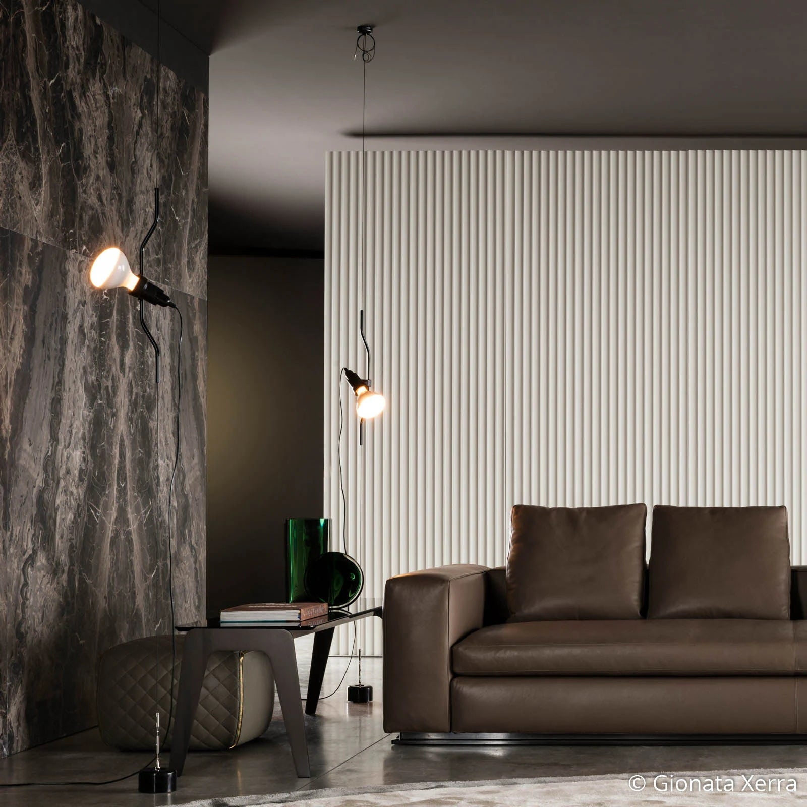 Adjustable Spotlight Tension Pendant Light