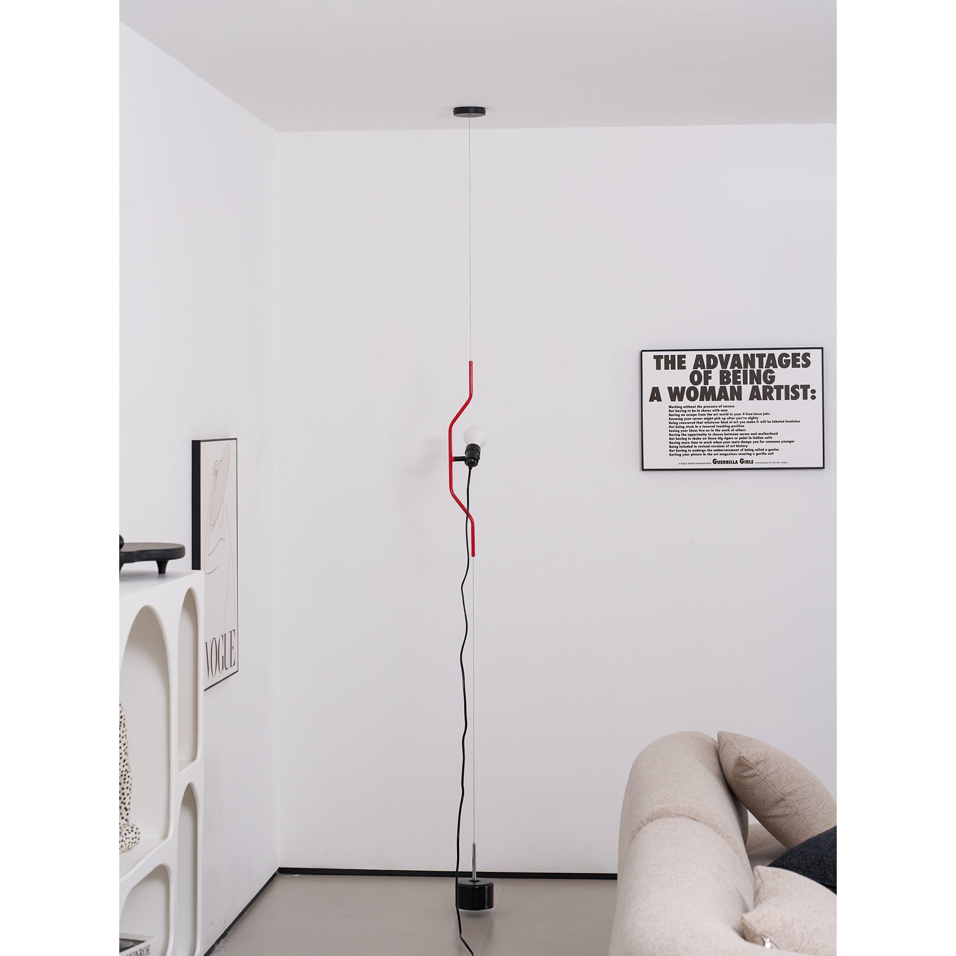 Adjustable Spotlight Tension Pendant Light