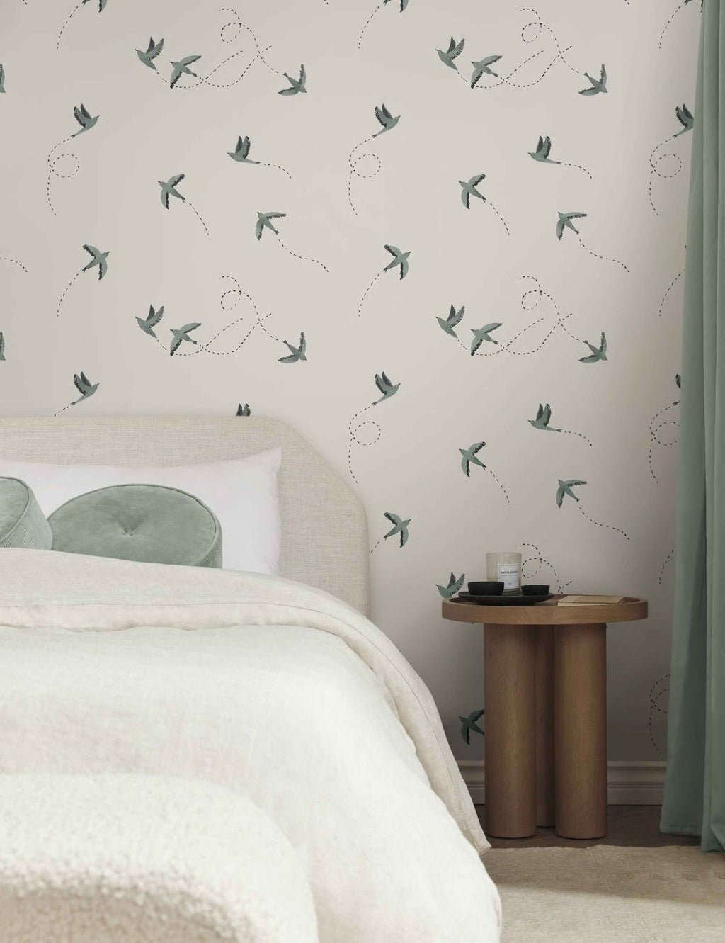 Sierra Sparrow Wallpaper | Textured Design, Nature-Inspired