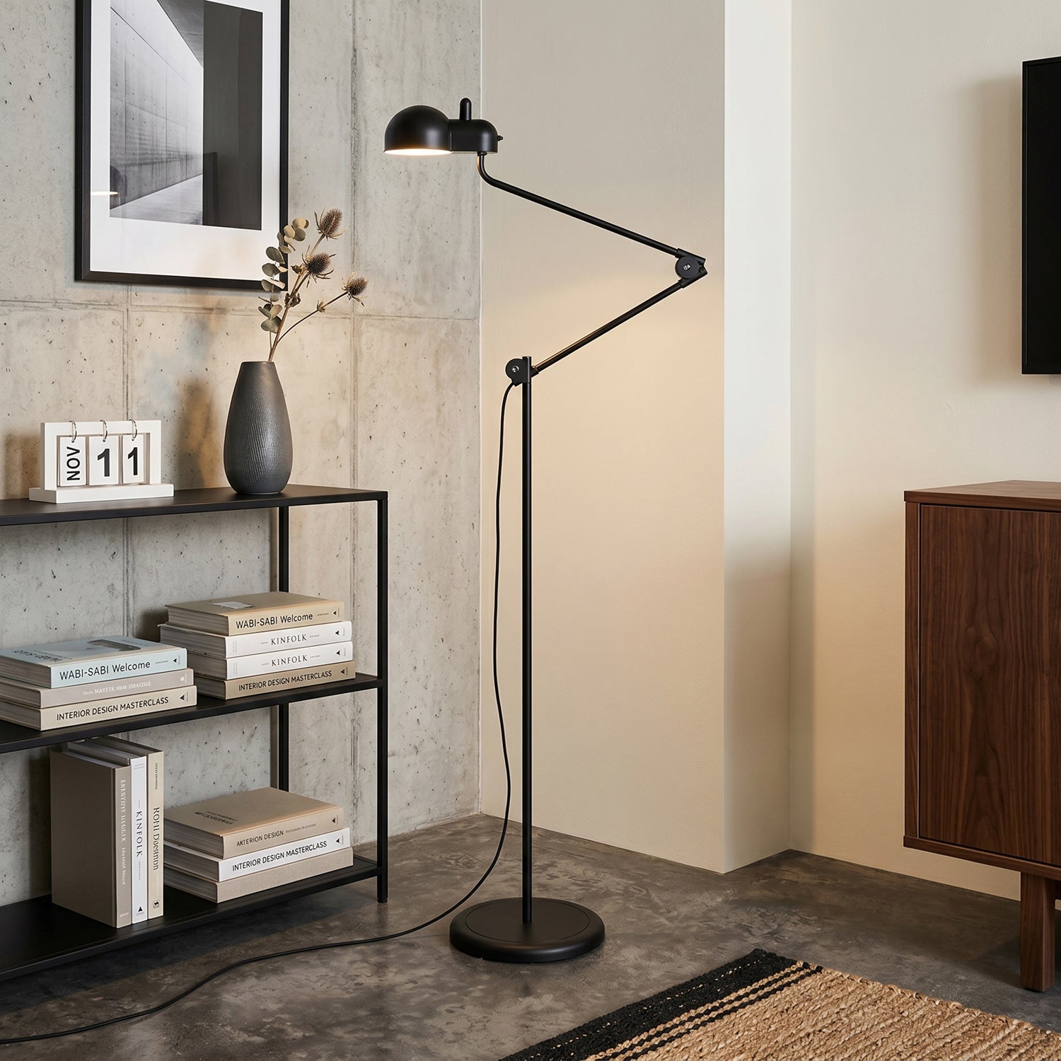 Pascal Articulated Task Floor Lamp