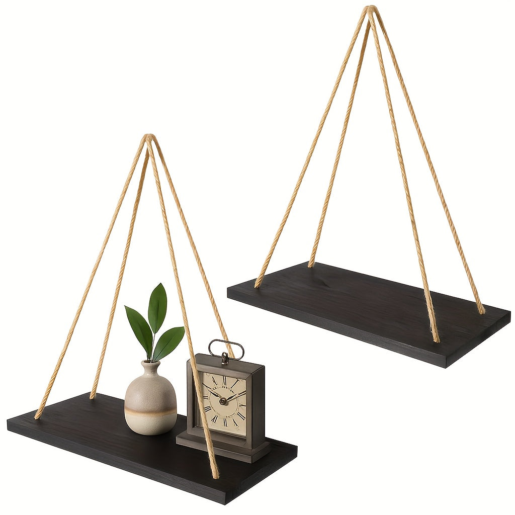 PastellLeben: Hanging Wall Shelves – Stylish, Low-Maintenance & Decorative for Plants, Pictures & Living Spaces
