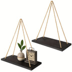 PastellLeben: Hanging Wall Shelves – Stylish, Low-Maintenance & Decorative for Plants, Pictures & Living Spaces