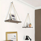 PastellLeben: Hanging Wall Shelves – Stylish, Low-Maintenance & Decorative for Plants, Pictures & Living Spaces