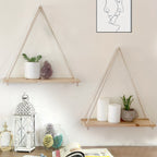 PastellLeben: Hanging Wall Shelves – Stylish, Low-Maintenance & Decorative for Plants, Pictures & Living Spaces