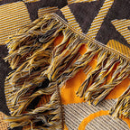 PatchworkFlair: Cotton blankets with reversible tribal design & stylish look – for bedroom & living area