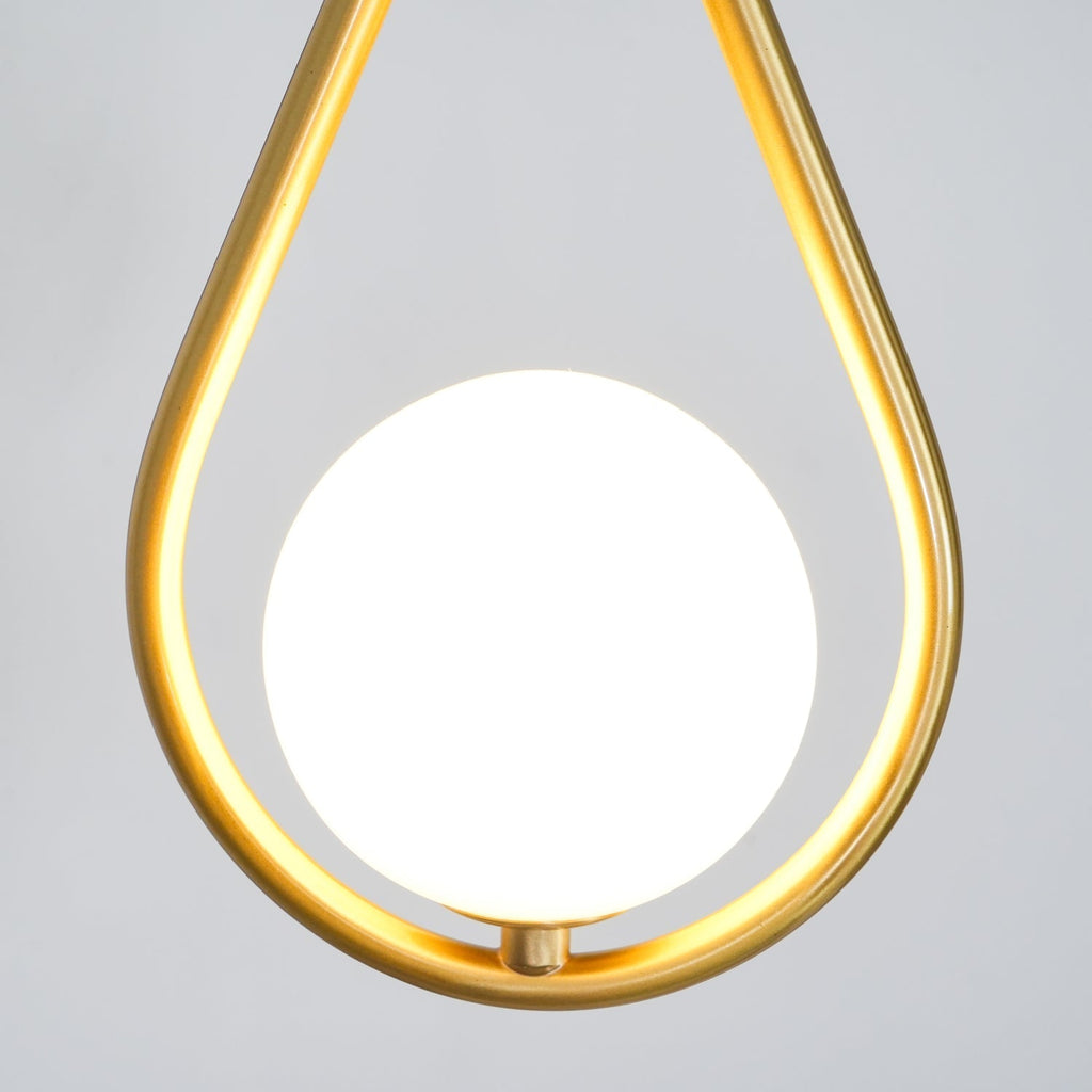 Selvione – Ceiling lamp with Pearl cluster and Elegant light structure