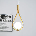 Selvione – Ceiling lamp with Pearl cluster and Elegant light structure