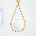 Selvione – Ceiling lamp with Pearl cluster and Elegant light structure