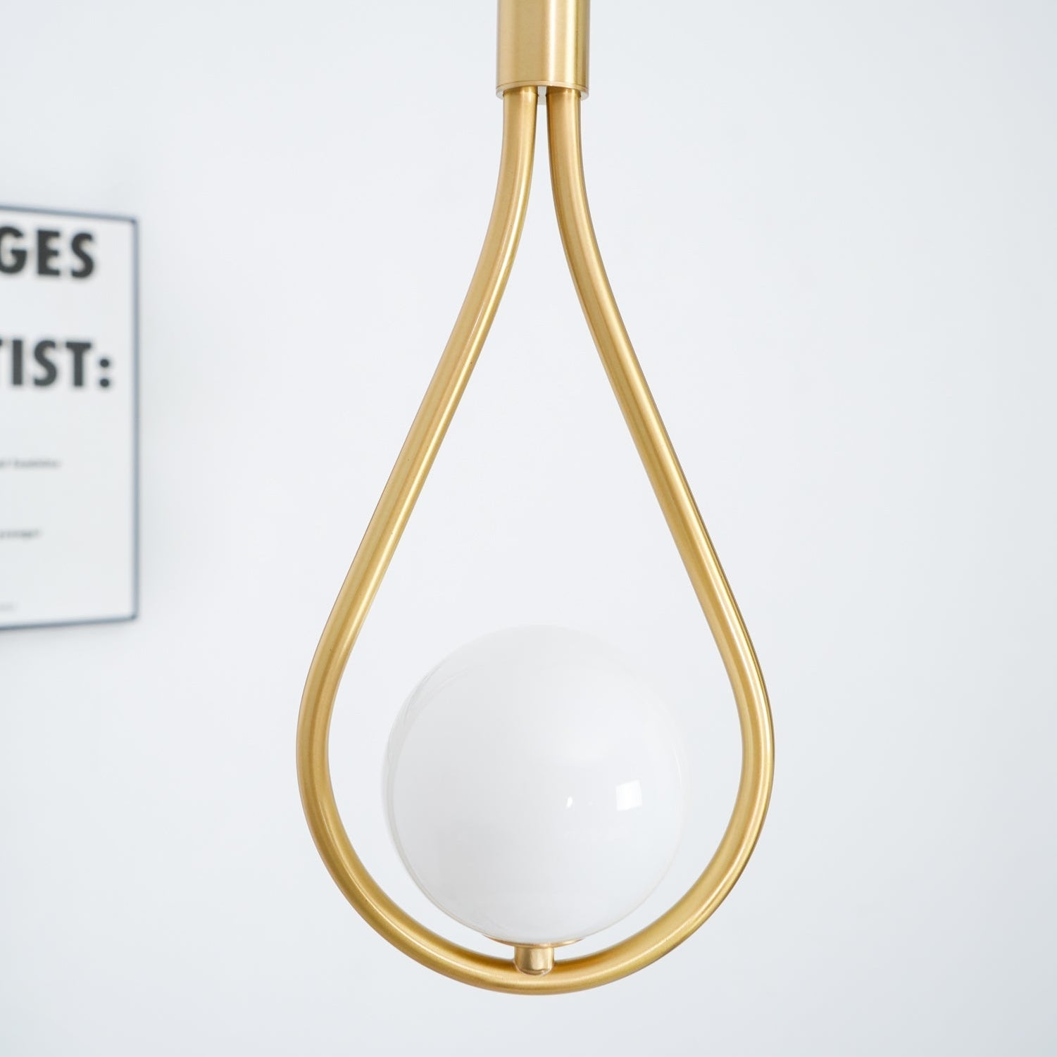 Selvione – Ceiling lamp with Pearl cluster and Elegant light structure
