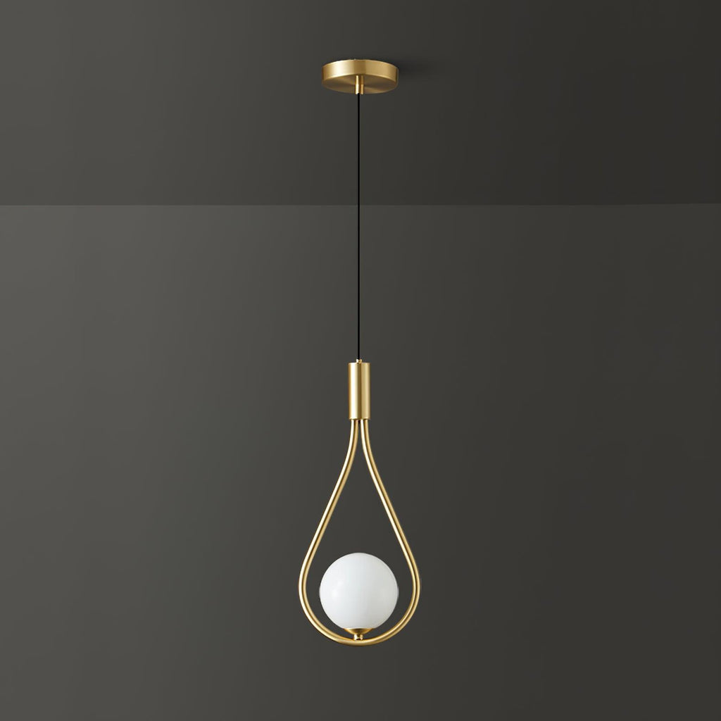 Selvione – Ceiling lamp with Pearl cluster and Elegant light structure