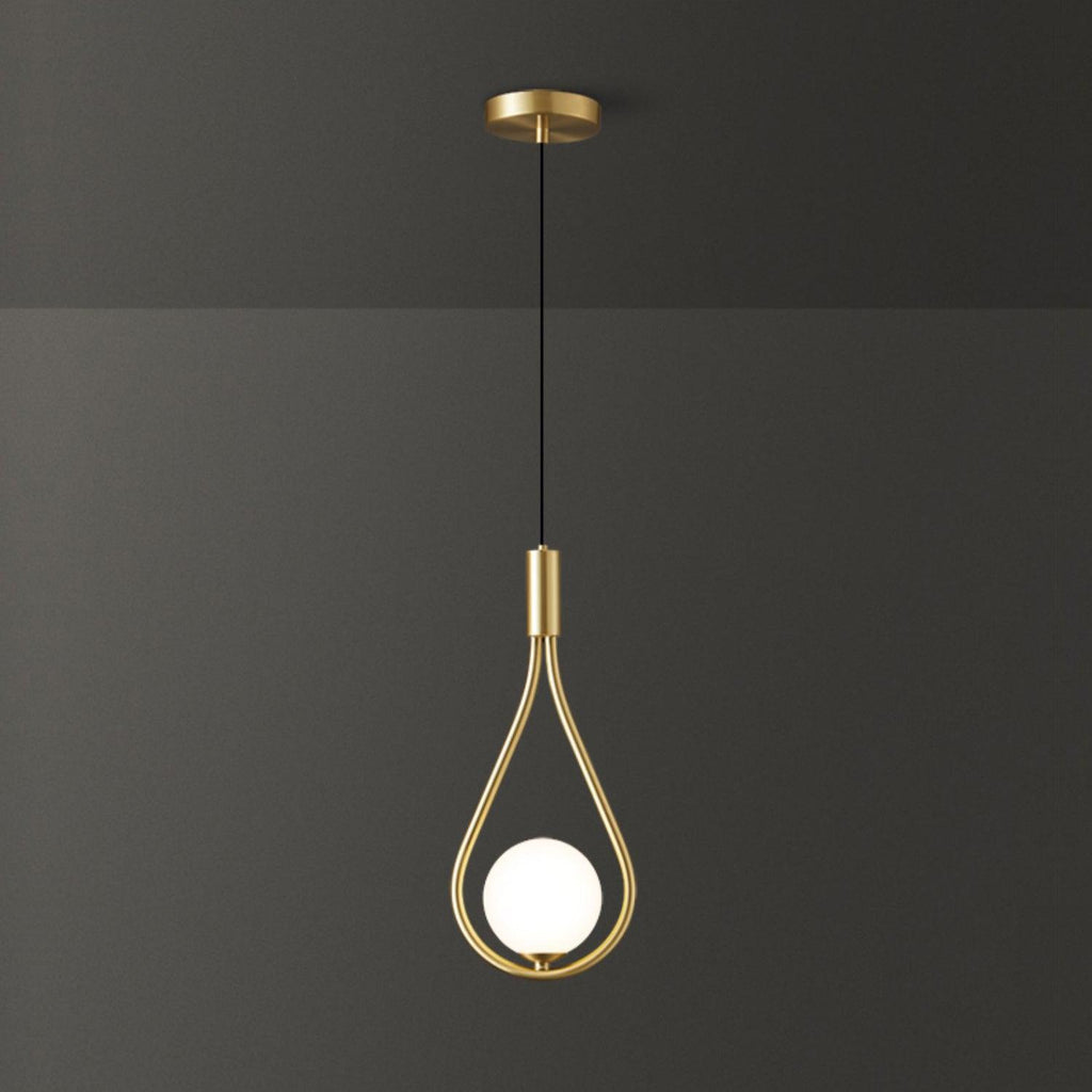 Selvione – Ceiling lamp with Pearl cluster and Elegant light structure