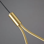 Selvione – Ceiling lamp with Pearl cluster and Elegant light structure