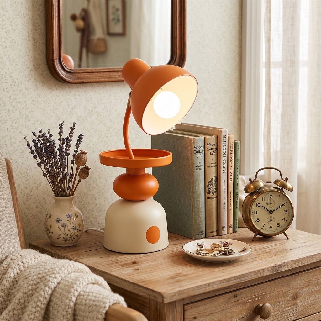 Pebble Swivel Tray Desk Lamp