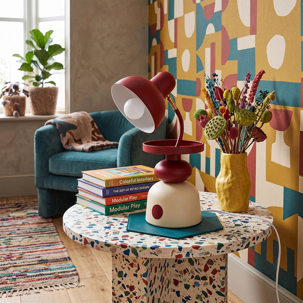 Pebble Swivel Tray Desk Lamp