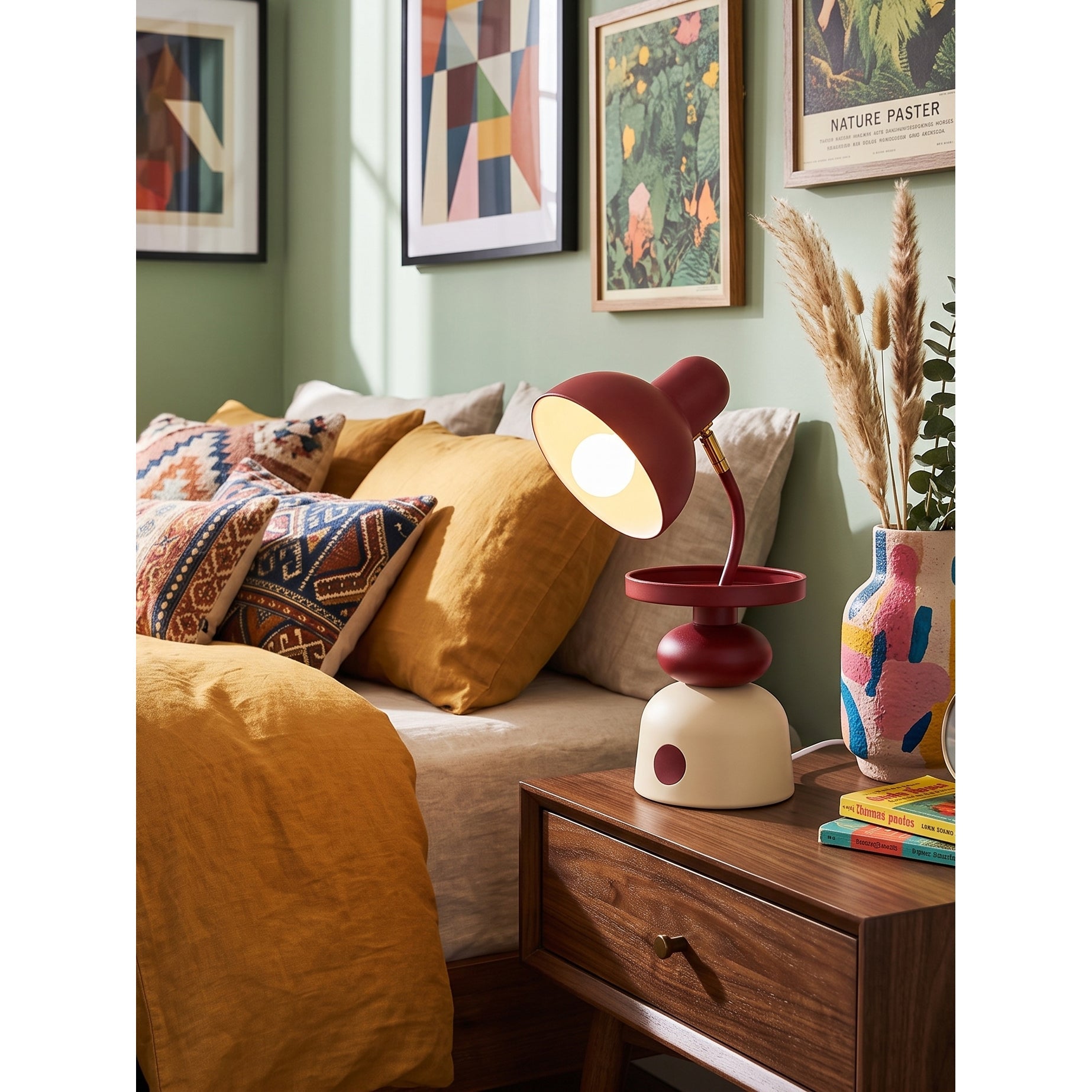 Pebble Swivel Tray Desk Lamp