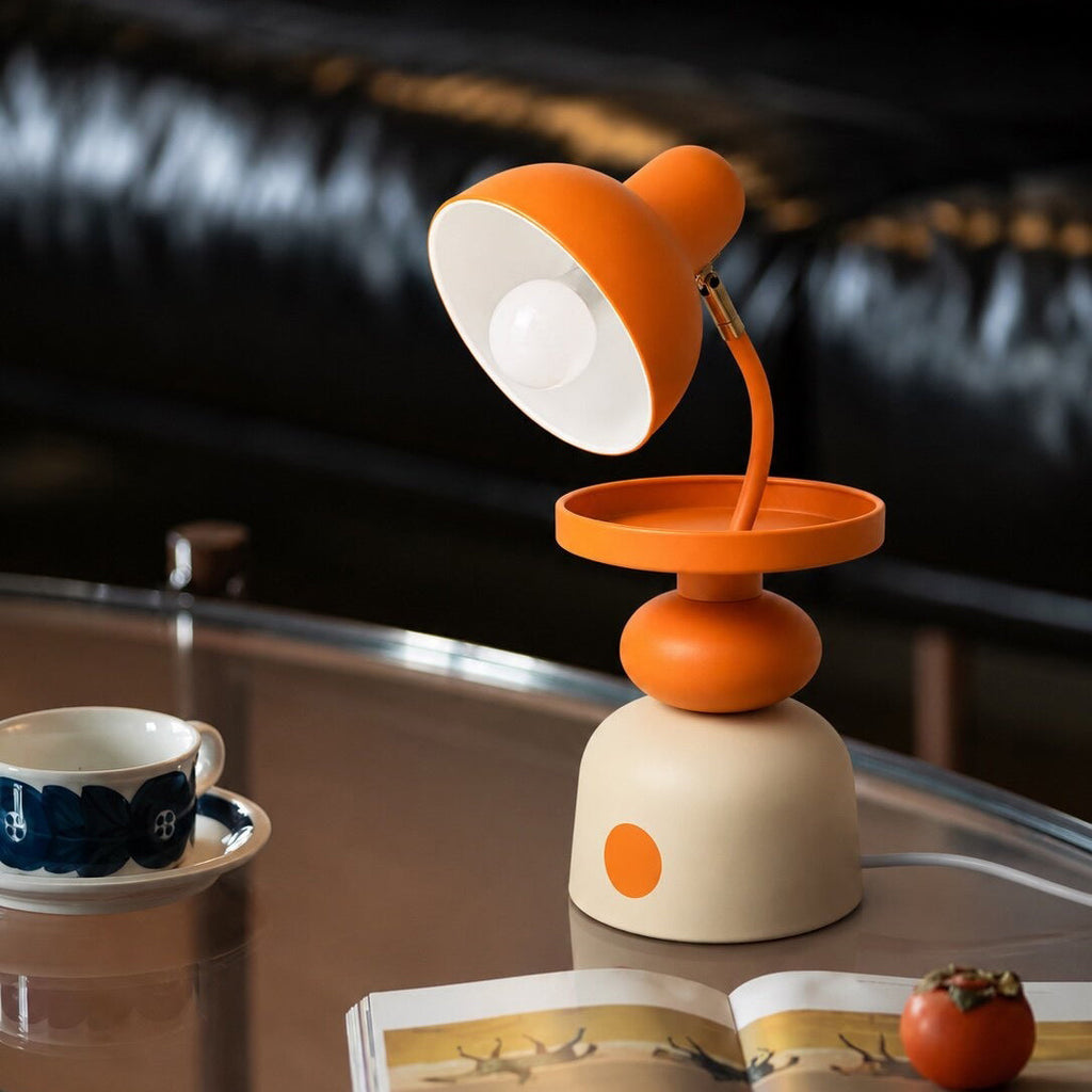 Pebble Swivel Tray Desk Lamp