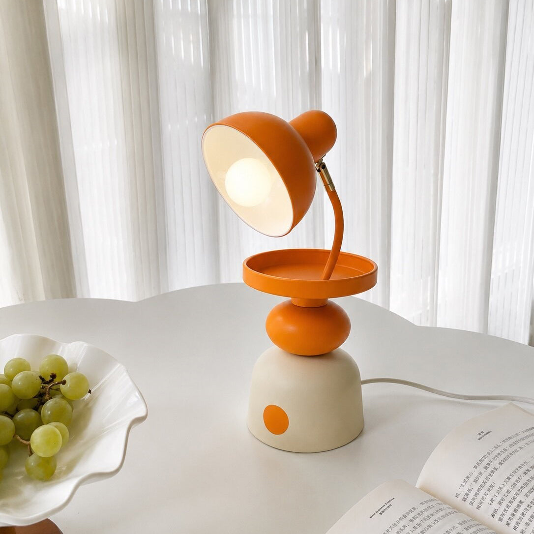 Pebble Swivel Tray Desk Lamp