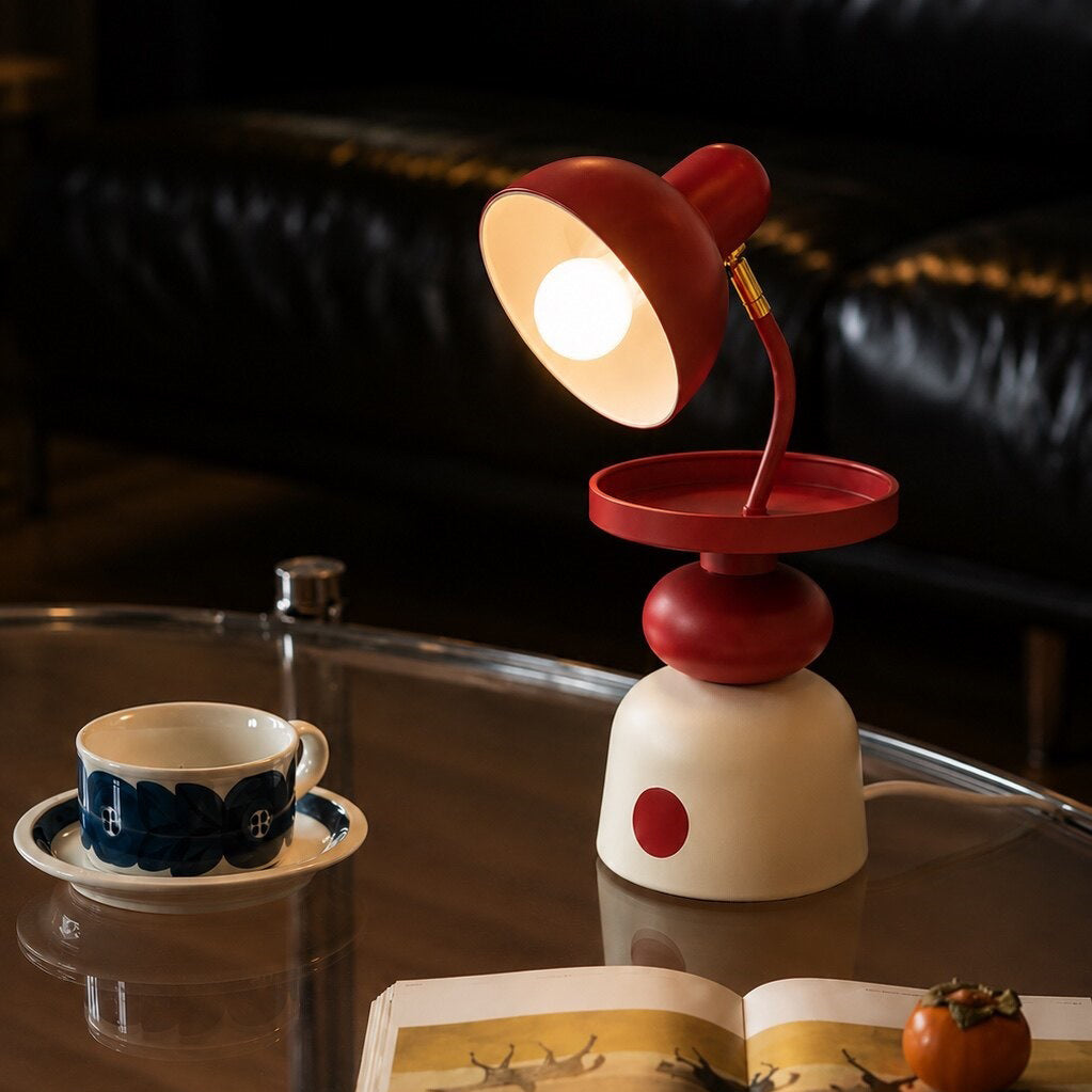 Pebble Swivel Tray Desk Lamp