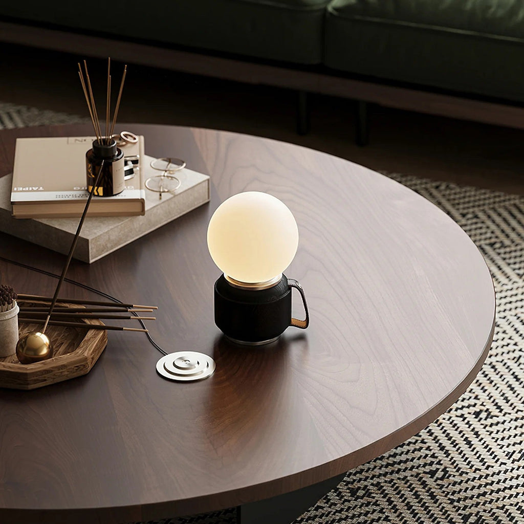 Peboland Cordless Mug Table Lamp
