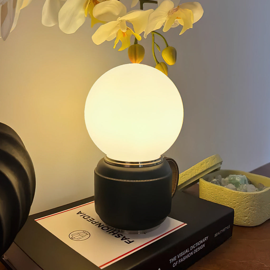 Peboland Cordless Mug Table Lamp