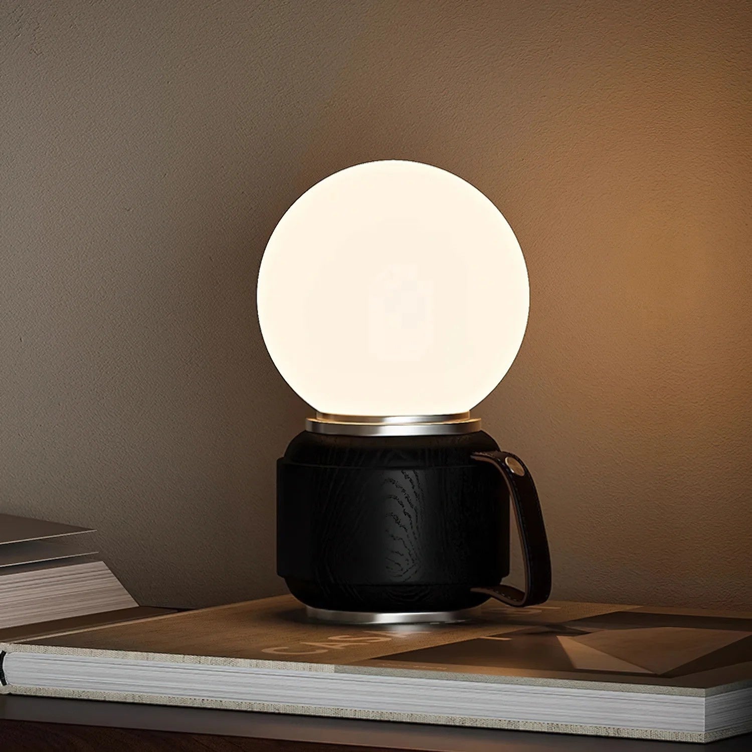 Peboland Cordless Mug Table Lamp