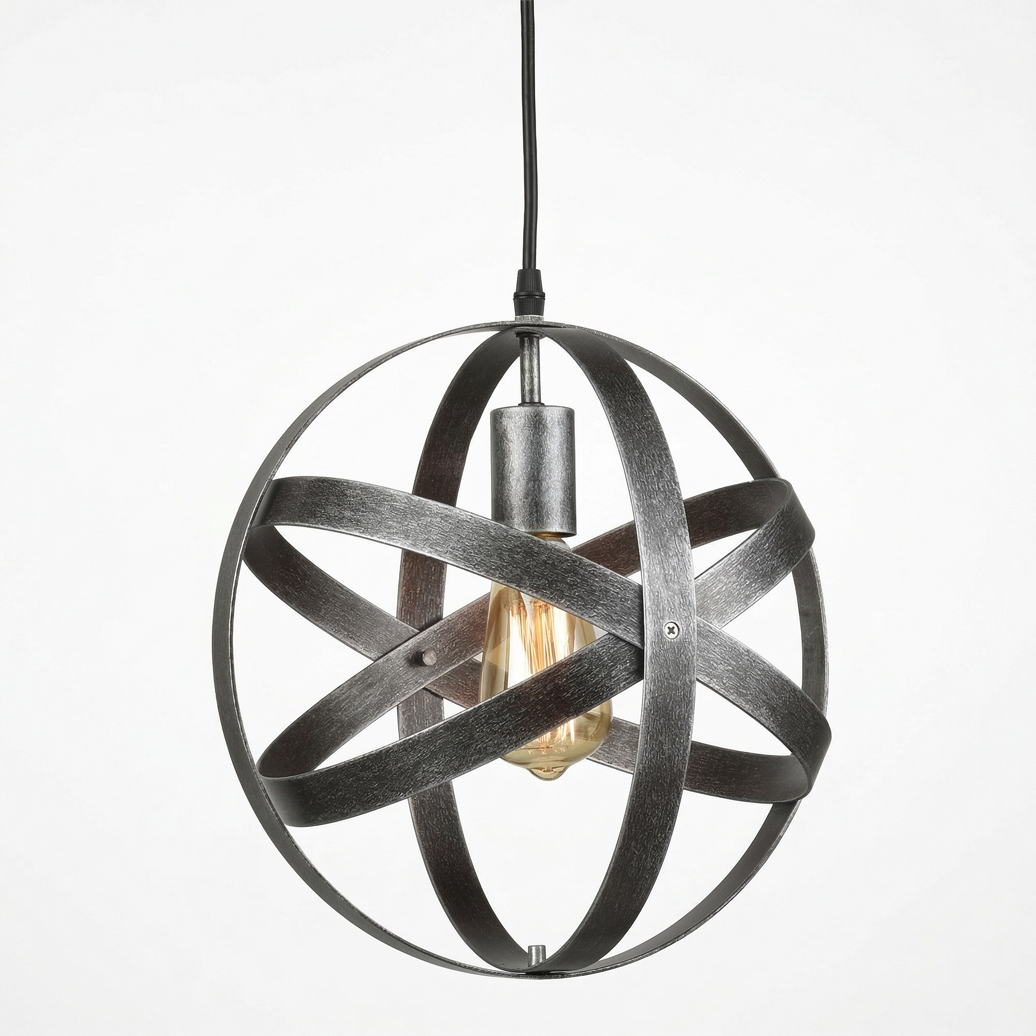 Pendant Light Metal Geometric Hanging Lamp Modern Industrial Design