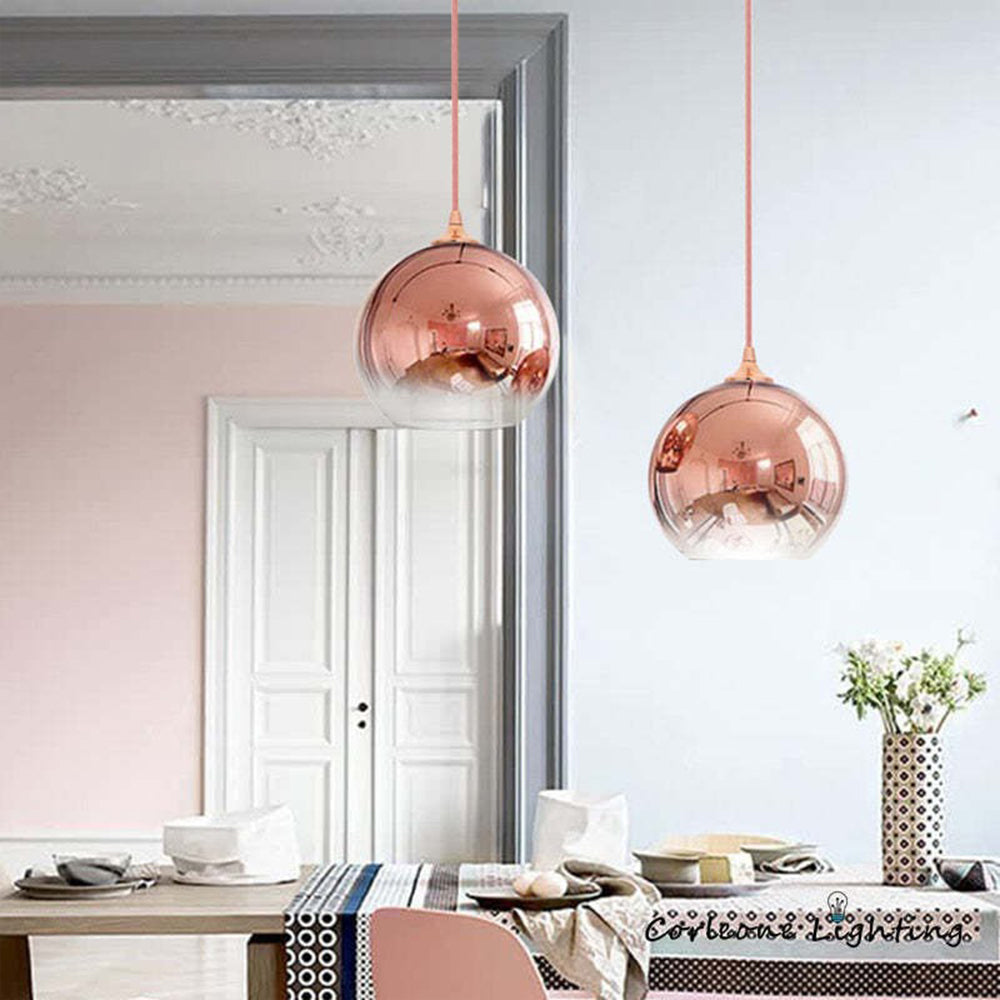 Pendant Light Frosted Acrylic E27 LED Indoor Hanging Ceiling Light
