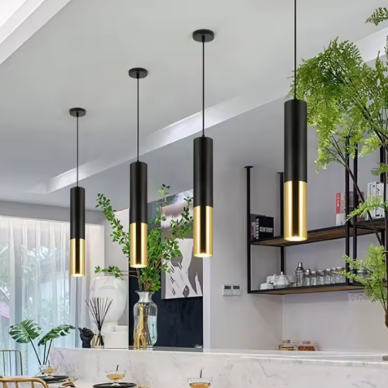 Pendant Light with Aluminum Alloy Material, Adjustable Cord, LED Light Options