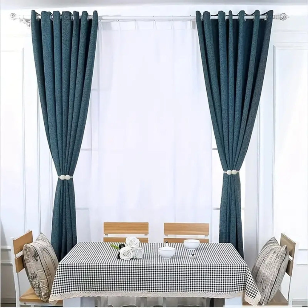 PerlaMagnet: Curtain Holders with Pearls & Magnet – Decorative Accessories in a Set of 2