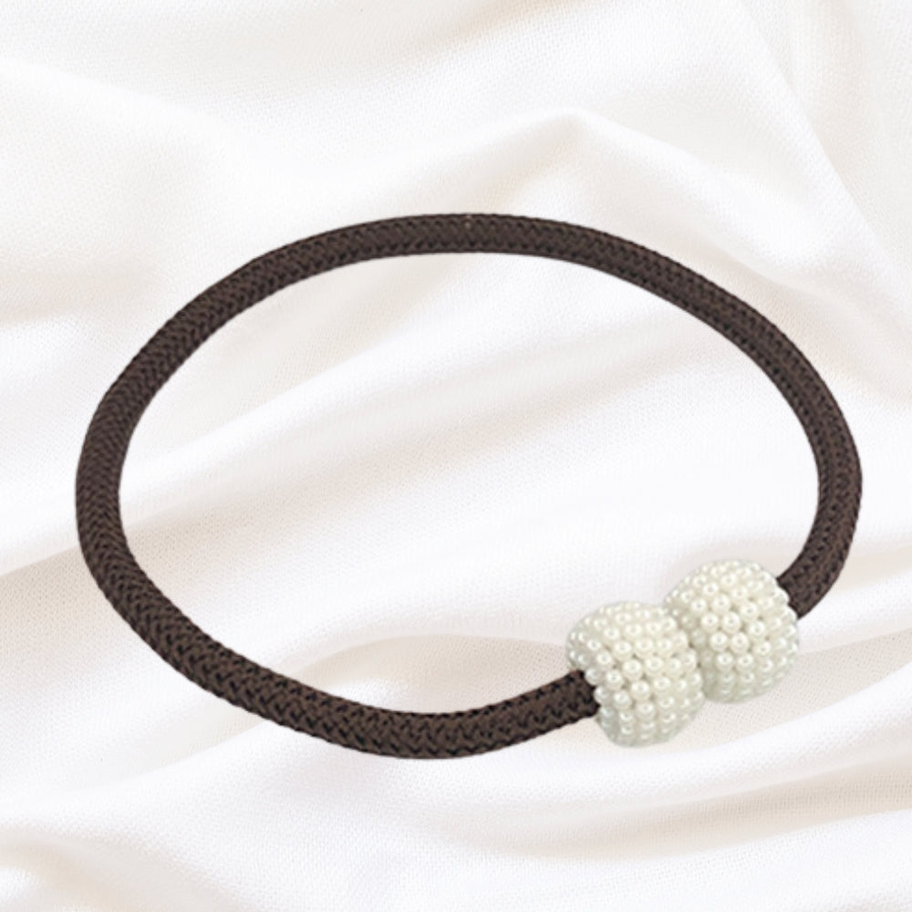 PerlaMagnet: Curtain Holders with Pearls & Magnet – Decorative Accessories in a Set of 2