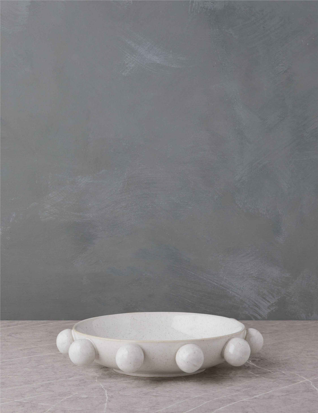 Bela Stoneware Bowl | Unique Silhouette, Speckled Glaze