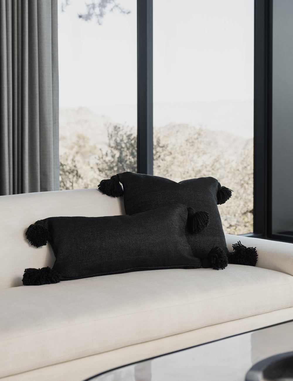 Sami Throw Pillow | 100% Cotton, Cozy Texture