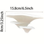 Mushroom Magic: Plastic Wall Shelf – Cute, Sturdy & Floating in Fairy-Tale Design for Children's Rooms & Living Rooms