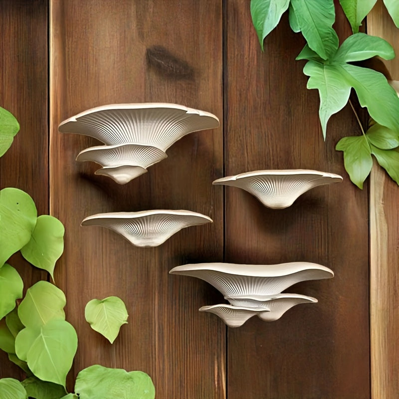 Mushroom Magic: Plastic Wall Shelf – Cute, Sturdy & Floating in Fairy-Tale Design for Children's Rooms & Living Rooms