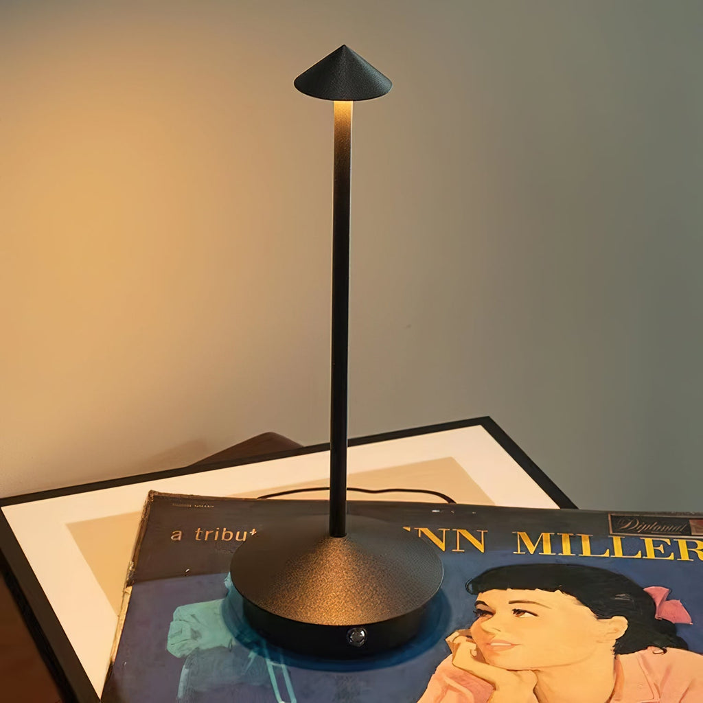 Pina Waterproof Rechargeable Wireless LED Table Lamp (Built-in Battery)