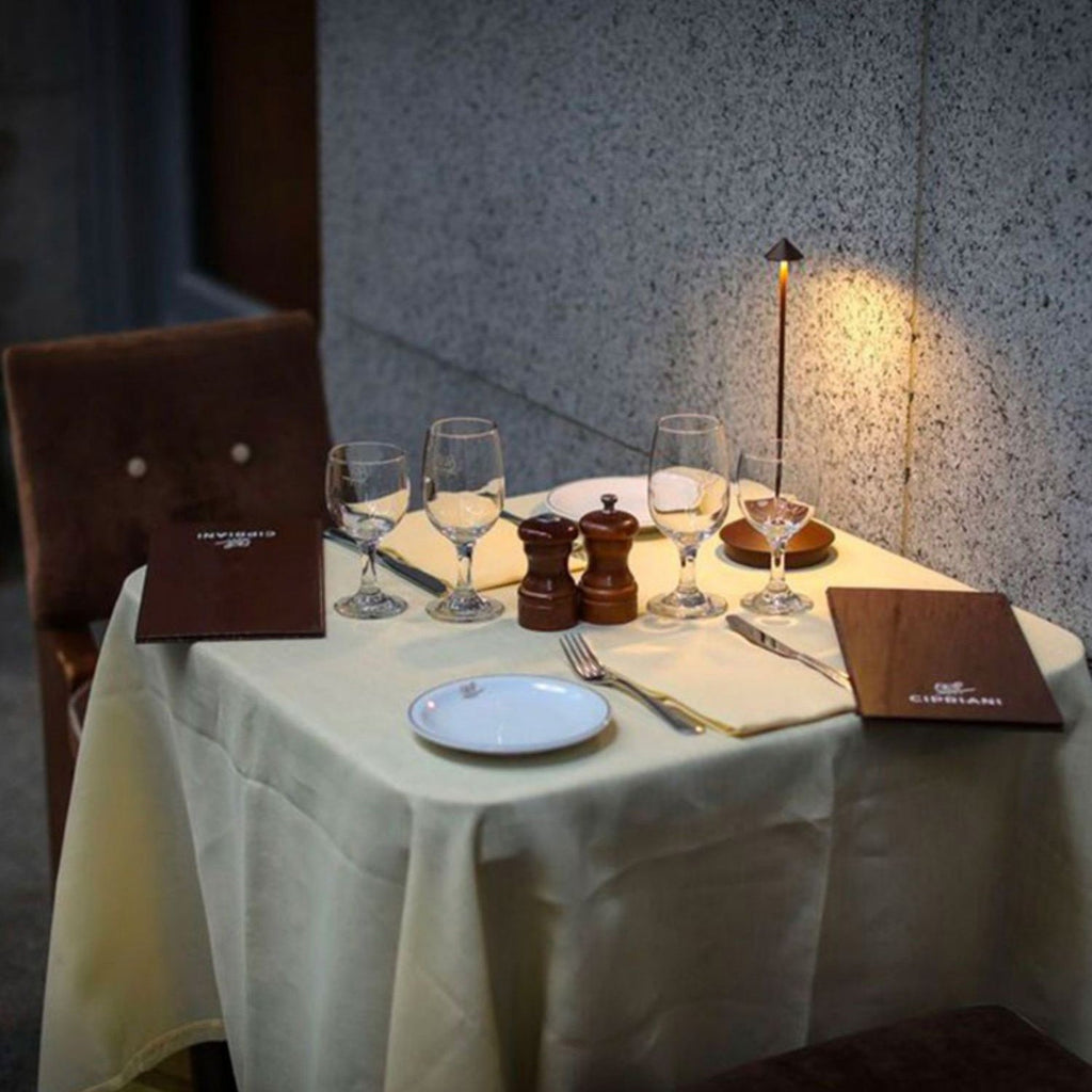 Pina Waterproof Rechargeable Wireless LED Table Lamp (Built-in Battery)