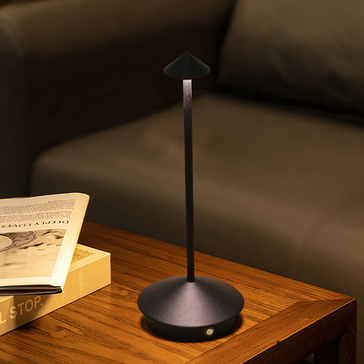 Pina Waterproof Rechargeable Wireless LED Table Lamp (Built-in Battery)