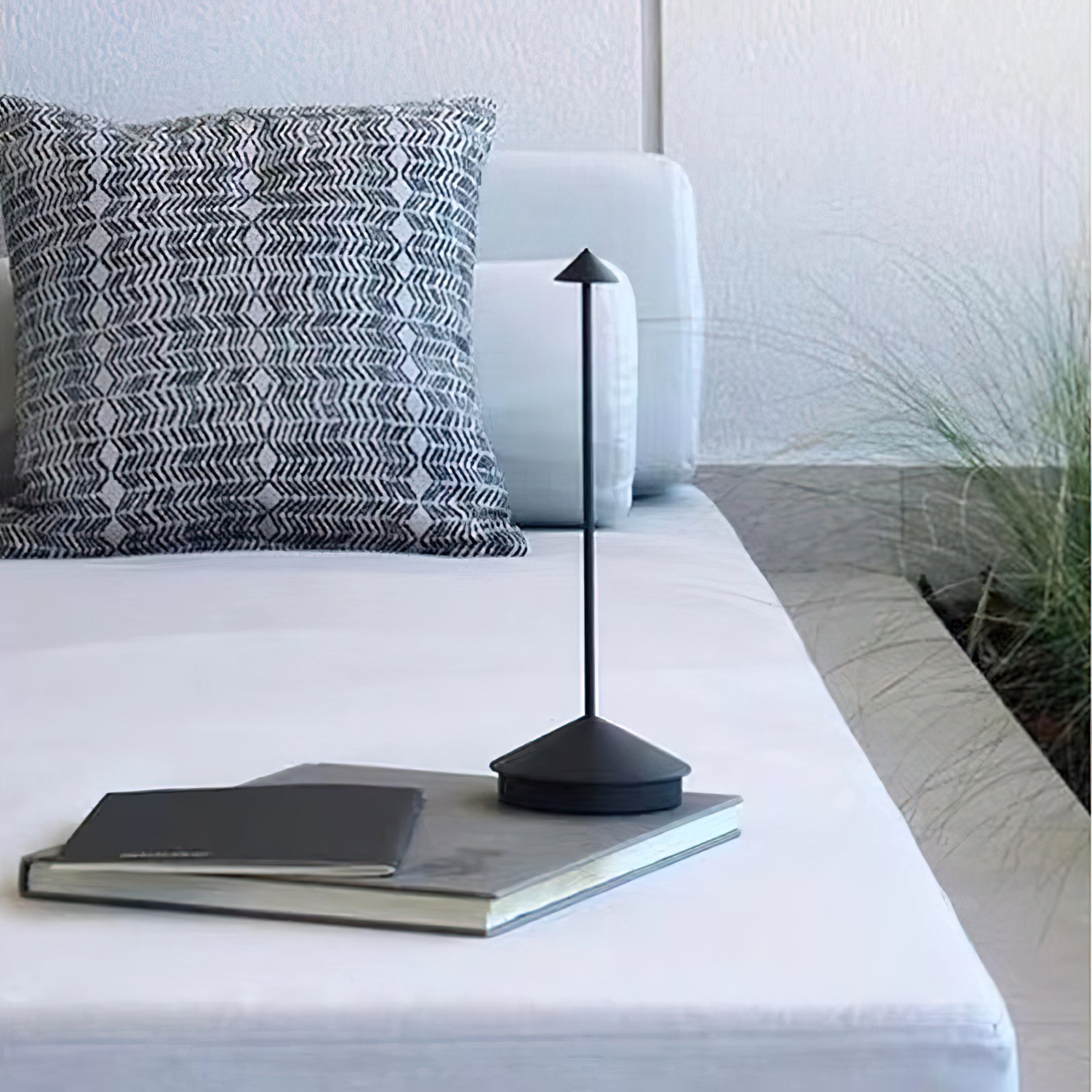 Pina Waterproof Rechargeable Wireless LED Table Lamp (Built-in Battery)