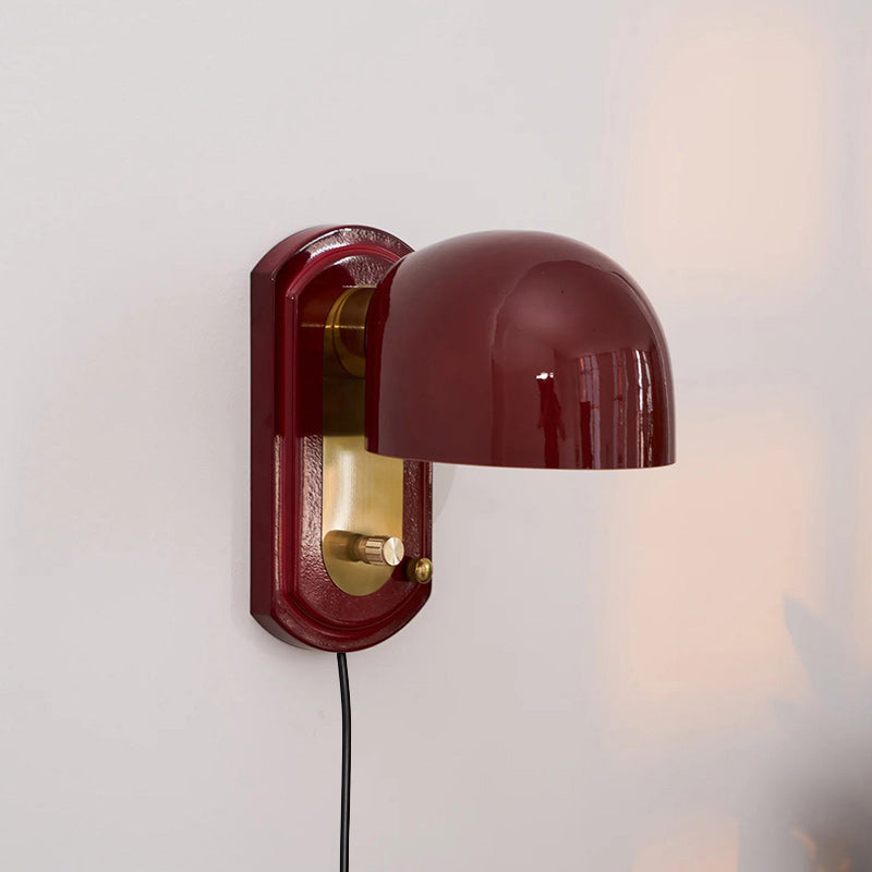 Bofea Plug-In Dome Wall Sconce
