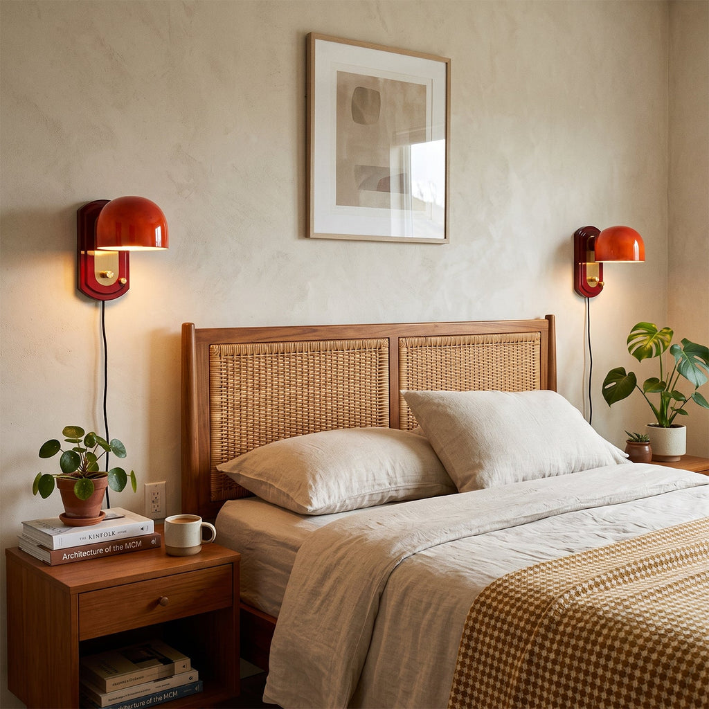 Bofea Plug-In Dome Wall Sconce