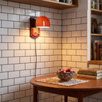 Bofea Plug-In Dome Wall Sconce