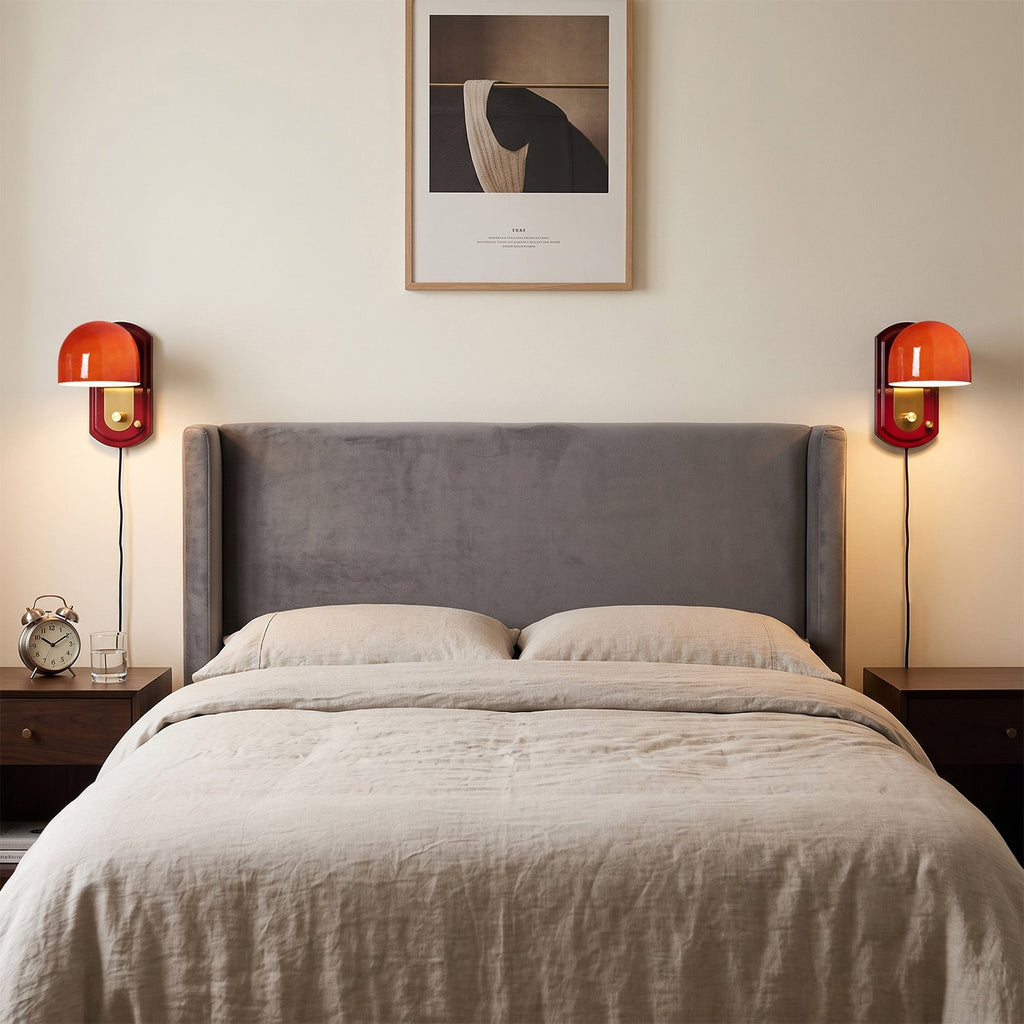 Bofea Plug-In Dome Wall Sconce