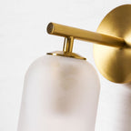 Art Tube Tall Cylinder Glass Wall Sconce