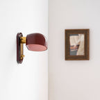Bofea Vintage Dome Glass Wall Lamp