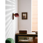 Bofea Vintage Dome Glass Wall Lamp