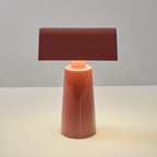 Caret Cordless Table Lamp with Pyramid Top