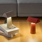 Caret Cordless Table Lamp with Pyramid Top