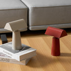 Caret Cordless Table Lamp with Pyramid Top