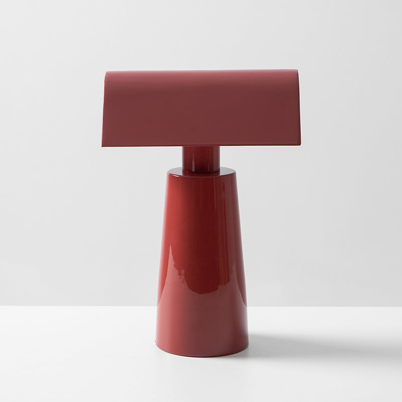Caret Cordless Table Lamp with Pyramid Top